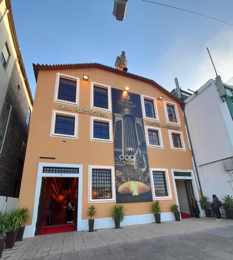 Oporto Wine Cellars Flat With Terrace Apartment บีลาโนวาเดกายา ภายนอก รูปภาพ